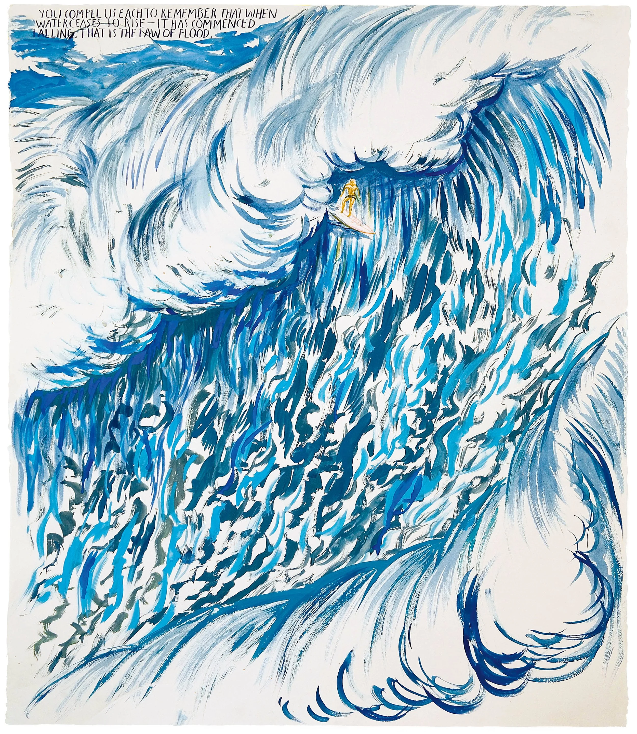 Raymond Pettibon | 'Point Break' Taps into the Motif of the Surfer